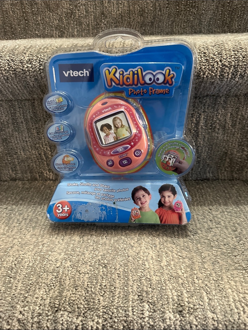VTech Kidilook Photo Frame - Pink and Orange